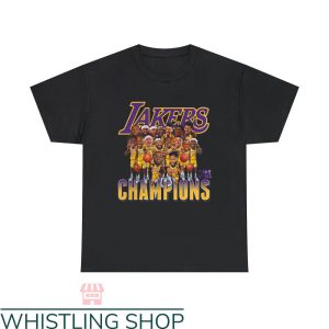 Laker Shooting T-Shirt Lakers Champions Los Angeles NBA