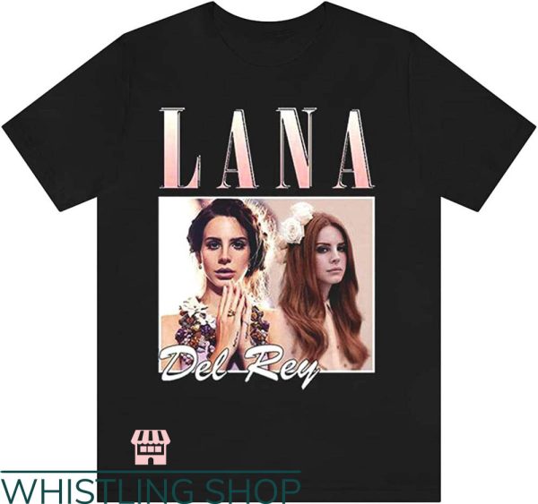 Lana Del Rey T-Shirt Beauty Singer Lana Del Rey T-Shirt