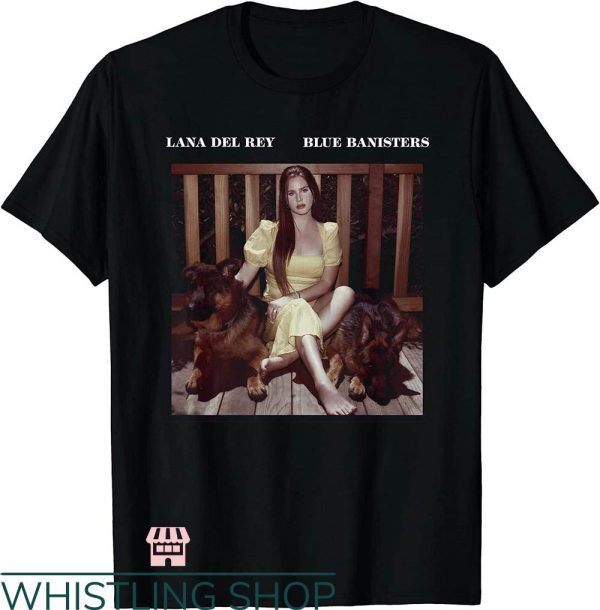 Lana Del Rey T-Shirt Blue Banisters Lana Del Rey T-Shirt