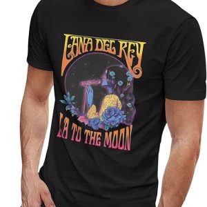 Lana Del Rey T-Shirt Lana Del Rey To The Moon T-Shirt