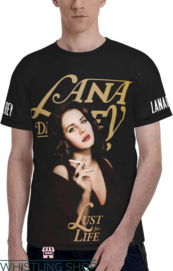 Lana Del Rey T-Shirt Lust For Life Lana Del Rey T-Shirt
