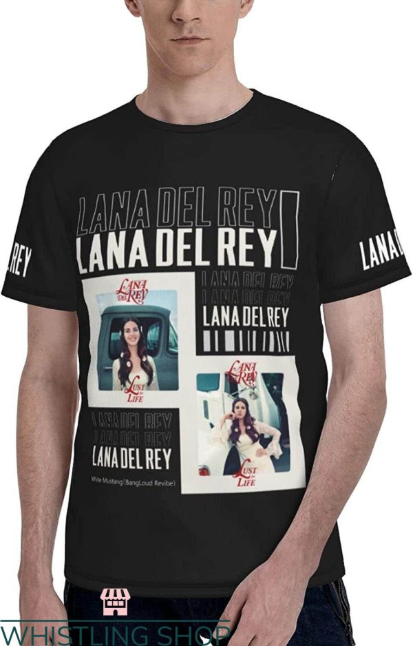Lana Del Rey T-Shirt Repeat Lana Del Rey T-Shirt