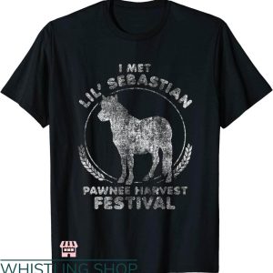 Lil Sebastian T-shirt I Met Lil Sebastian Pawnee Harvest