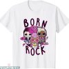 Lol Birthday T-shirt Cool Born To Rock Pink Pretty Girls