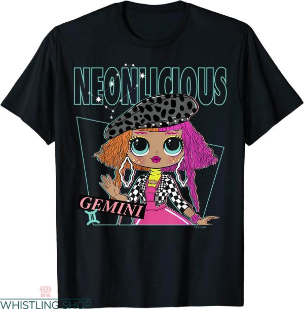 Lol Birthday T-shirt Lol Surprise O.M.G. Neonlicious Gemini