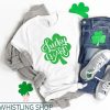 Lucky Charm T Shirt Shamrock Womens St Pattys Day Tee