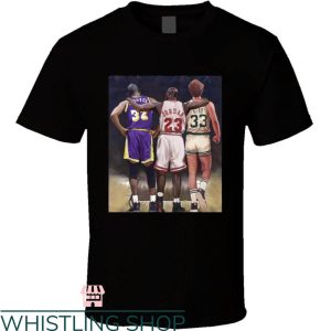 Magic Johnson T-Shirt No.32 With Legend Players Tee NBA
