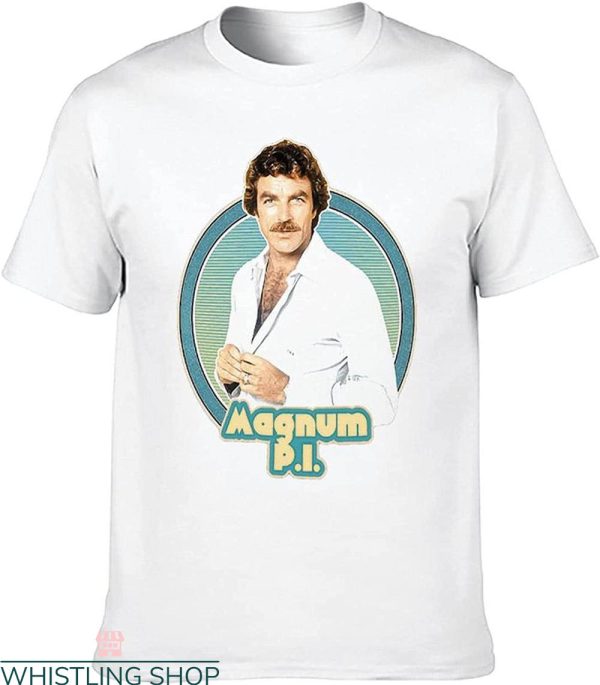Magnum Pi T-Shirt 80s Action Movie Merch Hawaii 90s TV