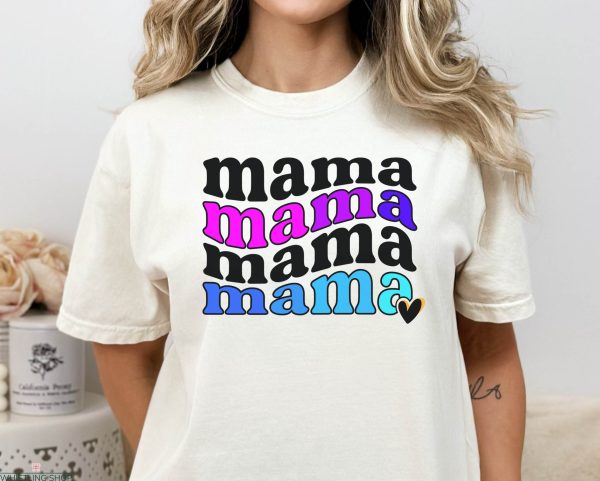 Mama Embroidered T-shirt