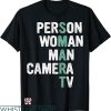 Man Woman Tv Camera Person T-shirt Smart Person T-shirt