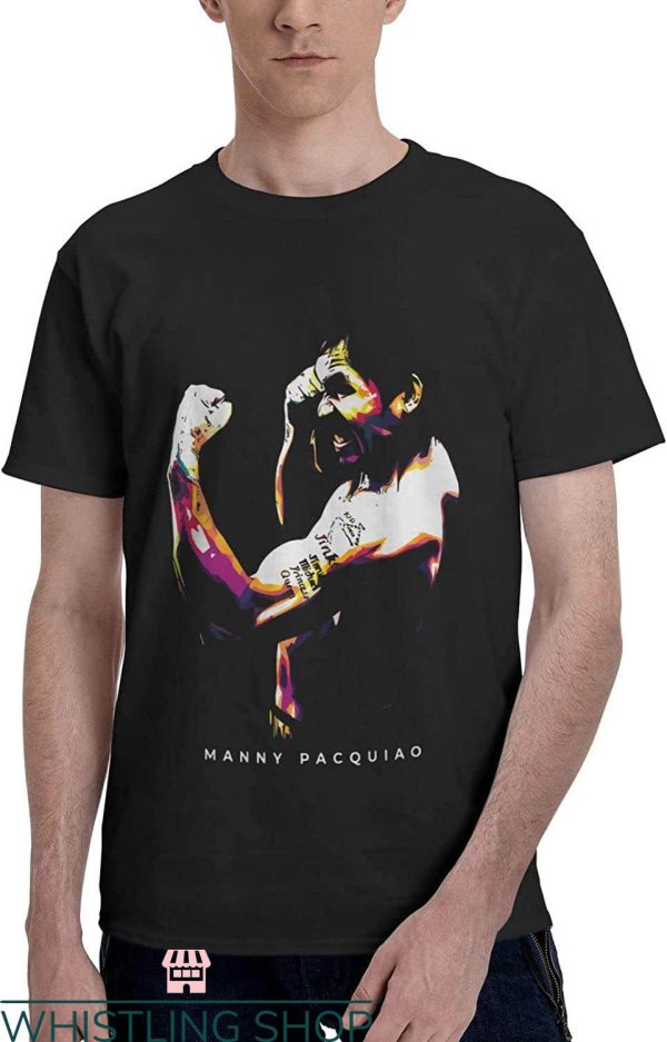 Manny Pacqiao T-Shirt A Professional Welterweight Boxer