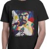 Manny Pacqiao T-Shirt Colorful Boxer Portrait Paint Trending