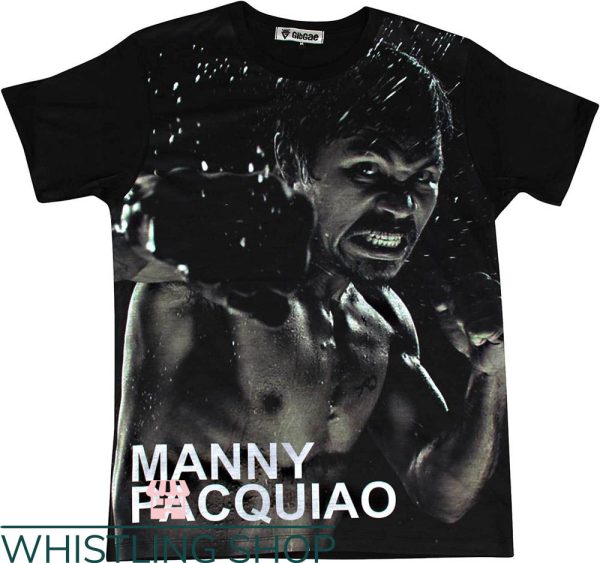 Manny Pacqiao T-Shirt Legendary Punch Form Manny Pacquiao