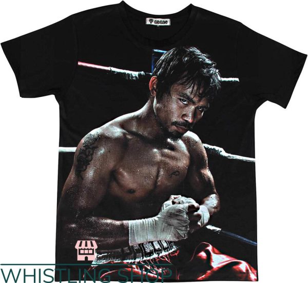 Manny Pacqiao T-Shirt Manny Pacquiao Prepares For A Battle
