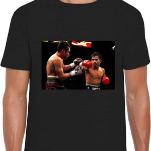 Manny Pacqiao T-Shirt Player Competing On The Boxing Arena