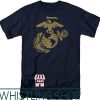 Marine Corps T-Shirt Popfunk Classic Military Emblem Logo