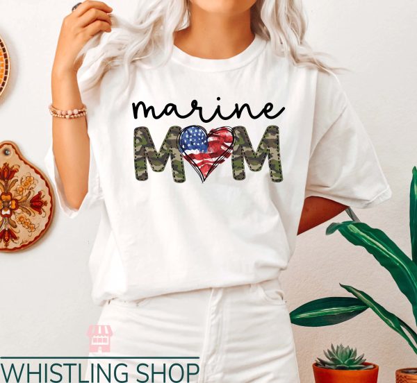 Marine Mom T Shirt
