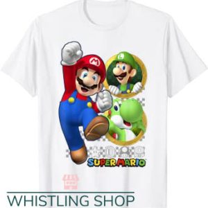 Mario Birthday T Shirt