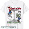 Mario Birthday T Shirt Luigi Super Birthday 30th