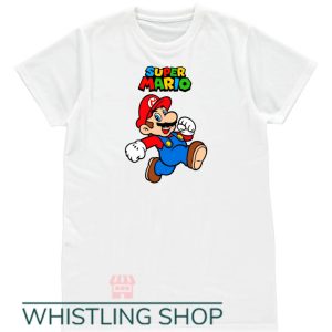 Mario Birthday T Shirt Mens Unisex Video Game