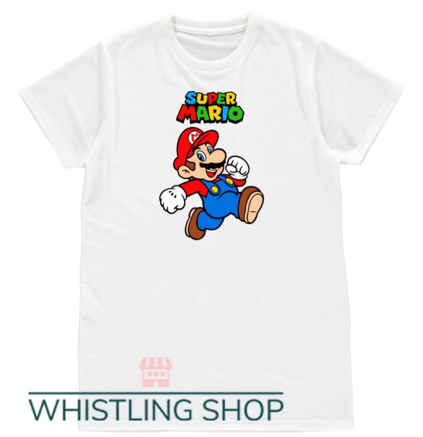 Mario Birthday T Shirt Mens Unisex Video Game