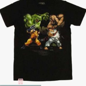 Marvel Vs Capcom T Shirt David Vs Goliath Soft Shirt