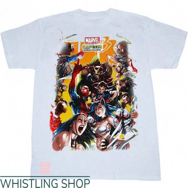 Marvel Vs Capcom T Shirt Marvel Capcom Party Lover Shirt