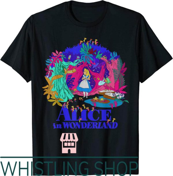 Melanie Martinez T-Shirt Alice In Wonderland Neon Floral