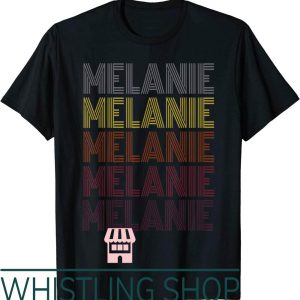 Melanie Martinez T-Shirt Graphic Name Retro Pattern Vintage