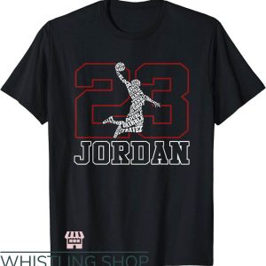 Michael Jordan Vintage T-Shirt Basketball Player Number 23