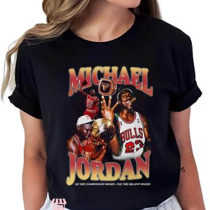 Michael Jordan Vintage T-Shirt Jordan NFL