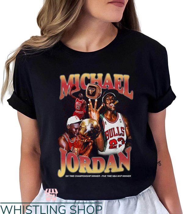 Michael Jordan Vintage T-Shirt Jordan NFL