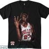 Michael Jordan Vintage T-Shirt Player No.23 Basketball NFL