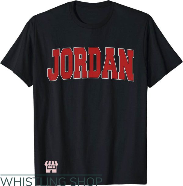 Michael Jordan Vintage T-Shirt Varsity Style USA Sports NFL