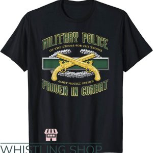 Military Police T-Shirt Proven In Combat Tee Trending