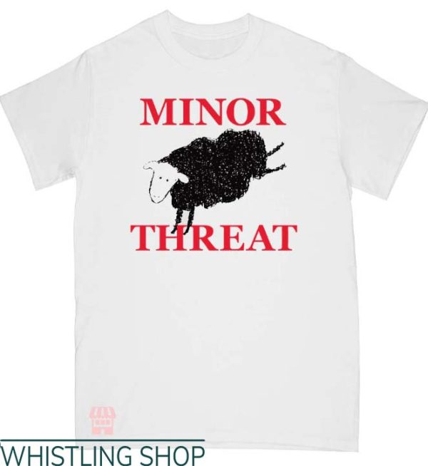 Minor Threat T Shirt Gifts Lover Shirt Black Sheep