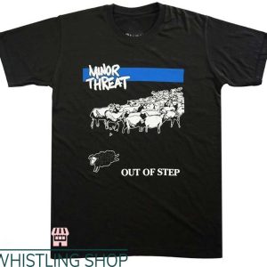 Minor Threat T Shirt Minor Threat Out Of Step Sheep