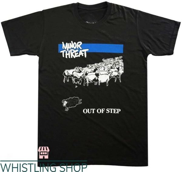Minor Threat T Shirt Minor Threat Out Of Step Sheep