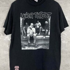 Minor Threat T Shirt Vintage Y2K 00s Minor Threat Tee