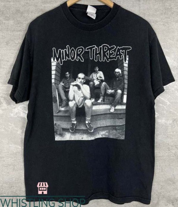 Minor Threat T Shirt Vintage Y2K 00s Minor Threat Tee