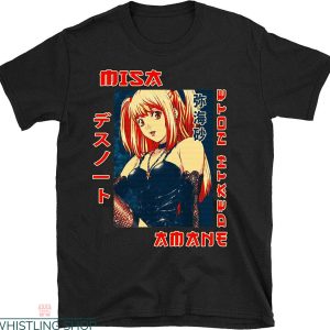 Misa Amane T-shirt Death Note Charming Character Misa Amane