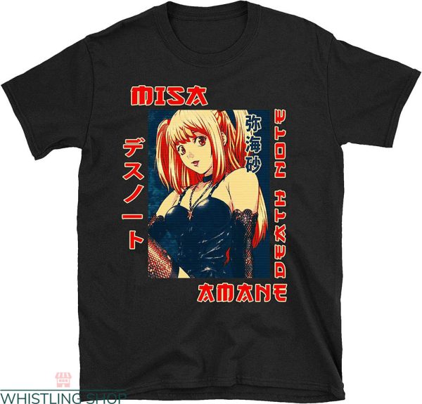 Misa Amane T-shirt Death Note Charming Character Misa Amane