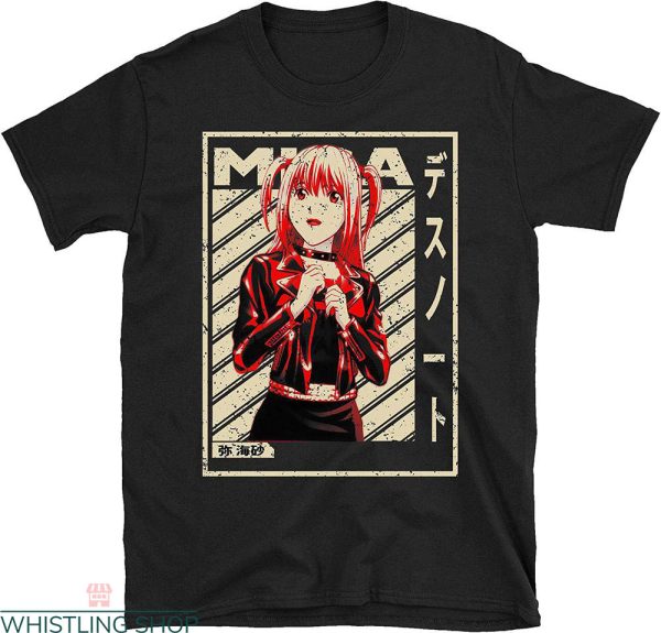 Misa Amane T-shirt Death Note Kawaii Character Misa Desu