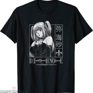 Misa Amane T-shirt Kawaii Misa Amane With Death Note Fans