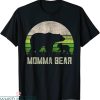 Momma Bear T-Shirt Funny Grandma From Grandson Granddaughter