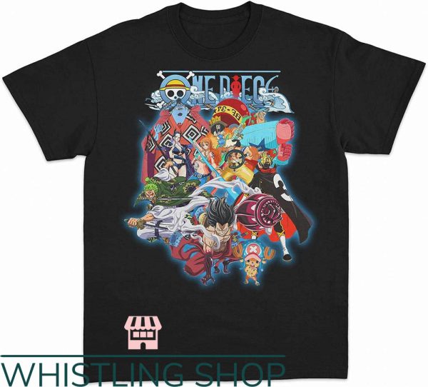 Momonga One Piece T-Shirt All One Piece Characters