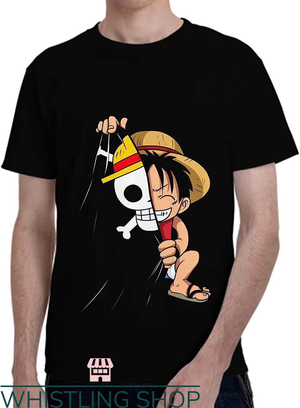 Momonga One Piece T-Shirt Funny Luffy One Piece