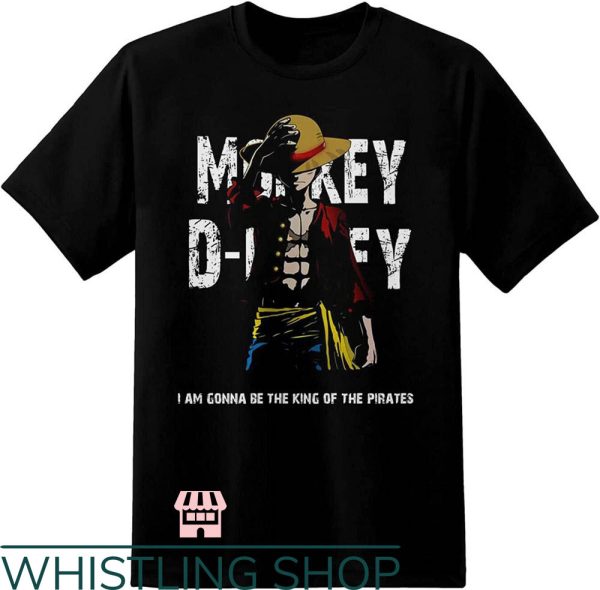 Momonga One Piece T-Shirt I Am Gonna Be The King Of Pirates