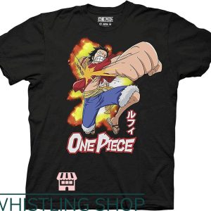 Momonga One Piece T-Shirt Monkey D.Luffy One Piece