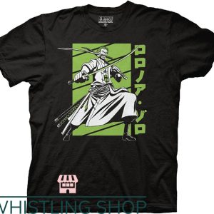 Momonga One Piece T-Shirt Roronoa Zoro Bounty